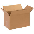 13&quot; x 8&quot; x 8&quot; Long Cardboard Corrugated Boxes - Pkg Qty 25