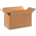 17&quot; x 9&quot; x 9&quot; Long Cardboard Corrugated Boxes - Pkg Qty 25