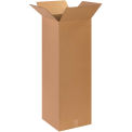 14&quot; x 14&quot; x 36&quot; Tall Cardboard Corrugated Boxes - Pkg Qty 15