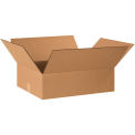 20&quot; x 16&quot; x 6&quot; Flat Cardboard Corrugated Boxes - Pkg Qty 25