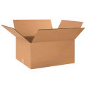 24&quot; x 20&quot; x 12&quot; Heavy-Duty Double Wall Cardboard Corrugated Boxes - Pkg Qty 10