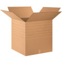 24&quot; x 24&quot; x 24&quot; Heavy-Duty Multi-Depth Cardboard Corrugated Boxes
 - Pkg Qty 10