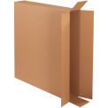 Side Loading Cardboard Corrugated Boxes, 40&quot; x 6&quot; x 36&quot;, Kraft - Pkg Qty 20