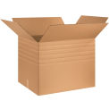 30&quot; x 24&quot; x 24&quot; Heavy-Duty Multi-Depth Cardboard Corrugated Boxes
 - Pkg Qty 10