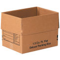 16&quot; x 12&quot; x 12&quot; Deluxe Cardboard Corrugated Packing Boxes - Pkg Qty 25