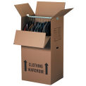 23-3/4&quot;x20-1/2&quot;x46-1/8&quot; Wardrobe Packing Double Wall Cardboard Corrugated Boxes, ECT-51 - Pkg Qty 5