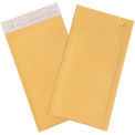 5&quot;Wx10&quot;L Self-Seal Bubble Mailer With Opening Tear Strip, Golden Kraft, 25 Pack