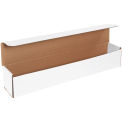 24&quot;x4&quot;x4&quot; Corruagted Mailer, White - Pkg Qty 50