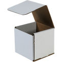 5" x 5" x 5" Corrugated Mailers, ECT-32, White - Pkg Qty 50