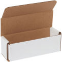 6" x 2" x 2" Corrugated Mailers, ECT-32, White - Pkg Qty 50
