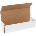 12&quot; x 3-1/2&quot; x 3&quot; Corrugated Mailers, ECT-32, White - Pkg Qty 50