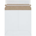 6&quot;Wx6&quot;L Self-Seal Stayflat Mailer, White, 200 Pack