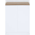 11"Wx13-1/2"L Self-Seal Stayflat Mailer, White, 25 Pack