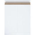 12-3/4"Wx15"L Self-Seal Stayflat Mailer, White, 25 Pack
