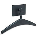 Magnetic Coat Hook with Hanger, Black