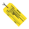 #5 Strung Inspected 4-3/4&quot; x 2-3/8&quot;, 1000 Pack, Yellow