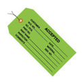 #5 Wired Accepted 4-3/4&quot; x 2-3/8&quot;, 1000 Pack, Green