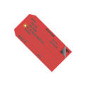 #5 0-499 Rejected 4-3/4" x 2-3/8", 500 Pack, Red