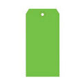 #3 Shipping Tag Pack 3-3/4" x 1-7/8", 1000 Pack, Light Green