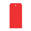 #3 Shipping Tag Pack 3-3/4" x 1-7/8", 1000 Pack, Red