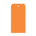 #4 Shipping Tag Pack 4-1/4" x 2-1/8", 1000 Pack, Orange