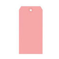 #4 Shipping Tag Pack 4-1/4&quot; x 2-1/8&quot;, 1000 Pack, Pink