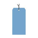 #1 Strung Tag Pack 2-3/4" x 1-3/8", 1000 Pack, Dark Blue