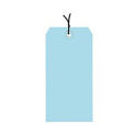#5 Strung Tag Pack 4-3/4" x 2-3/8", 1000 Pack, Light Blue