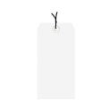 #6 Strung Tag Pack 5-1/4&quot; x 2-5/8&quot;, 1000 Pack, White
