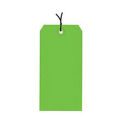 #5 Strung Tag Pack 4-3/4&quot; x 2-3/8&quot;, 1000 Pack, Light Green