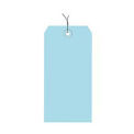 #2 Wired Tag Pack 3-1/4" x 1-5/8", 1000 Pack, Light Blue