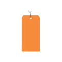 #4 Wired Tag Pack 4-1/4" x 2-1/8", 1000 Pack, Orange