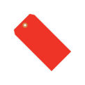 #6t Tag Pack 5-1/4" x 2-5/8", 1000 Pack, Red Fluorescen