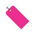 #2 Wired Tag Pack 3-1/4&quot; x 1-5/8&quot;, 1000 Pack, Pink Fluorescent