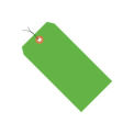 #5 Wired Tag Pack 4-3/4&quot; x 2-3/8&quot;, 1000 Pack, Green Fluorescent