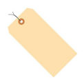 #4 Pre-Wired Tag, 10 Point Size 4-1/4&quot; x 2-1/8&quot;, 1000 Pack, Manila
