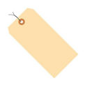 #6 Pre-Wired Tag, 10 Point Size 5-1/4" x 2-5/8", 1000 Pack, Manila