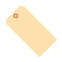 #8 Shipping Tag, 10 Point Size 6-1/4&quot; x 3-1/8&quot;, 1000 Pack, Manila