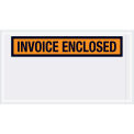 5-1/2&quot;x10&quot; Orange Invoice Enclosed, Panel Face, 1000 Pack