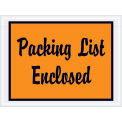4-1/2&quot;x6&quot; Orange Packing List Enclosed, Full Face, 1000 Pack