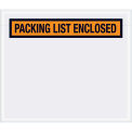 7&quot;x6&quot; Orange Packing List Enclosed, Panel Face, 1000 Pack