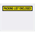 7"x5-1/2" Yellow Packing List Enclosed, Panel Face, 1000 Pack