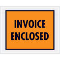 7&quot;x5-1/2&quot; Orange Invoice Enclosed, Full Face, 1000 Pack