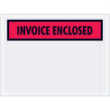 4-1/2&quot; x 6&quot; Red Invoice Enclosed, Panel Face, 1000 Pack