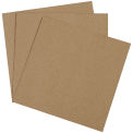 The Packaging Wholesalers CP1212 Chipboard Pads 12&quot; x 12&quot; Kraft, 625 Pack