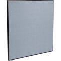 Global Industrial 60-1/4"W x 60"H Office Partition Panel, Blue