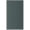 Global Industrial Steel Louvered Wall Panel Without Bins, 36x61