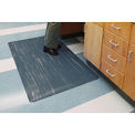 7/8&quot; Antimicrobial Tile Top Antifatigue Mat, 24x36 Charcoal