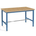 Production Workbench - Shop Top Safety Edge - Blue, 48&quot;W x 30&quot;D
