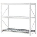 Global Industrial Additional Level with Wire Deck, 96&quot;W x 24&quot;D